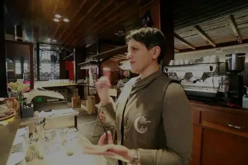 Il bar ristorante La Luna a Ussita