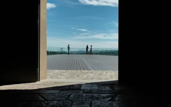 turisti sul terrazzone 