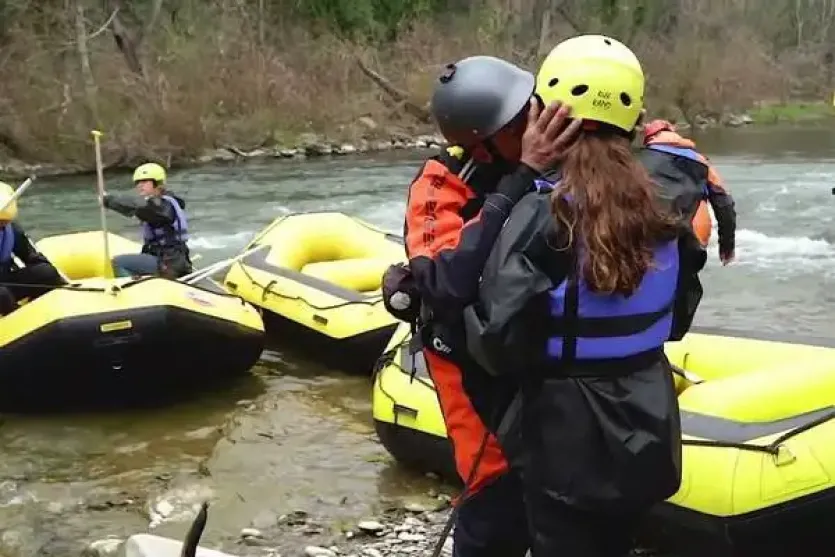 Rafting sull'Arno a Ponte Buriano Arezzo