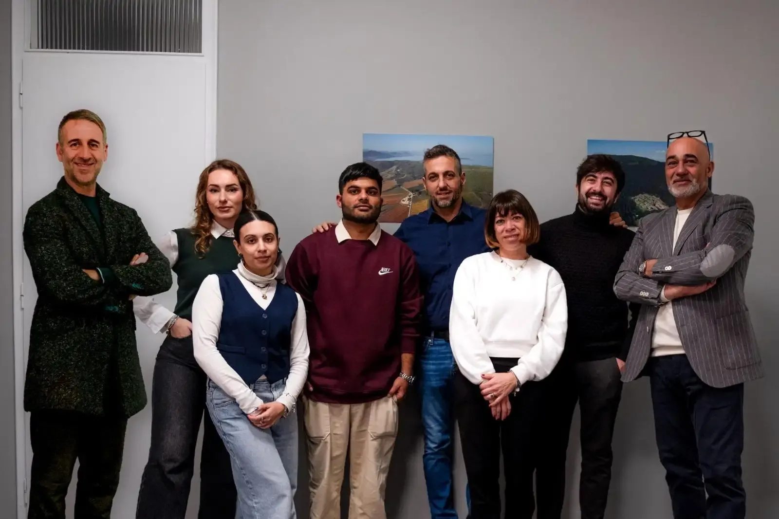 il team di Click and Fly e Whitedrop