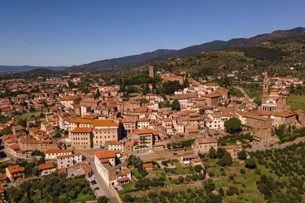 Castiglion Fiorentino dall'alto