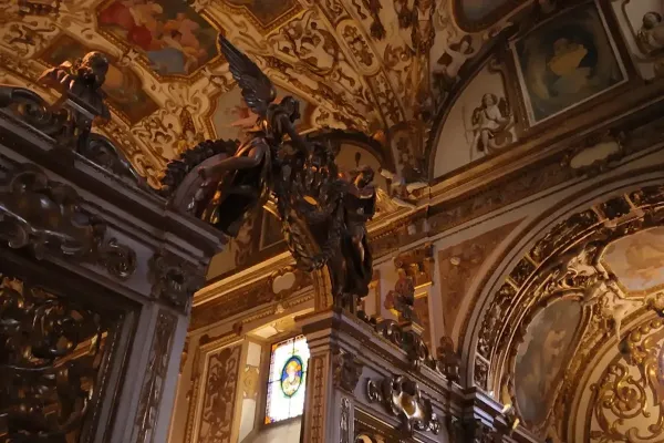 interno chiesa monastero di Camaldoli